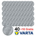 VARTA CR2032 CR 2032 Menge 10 bis 50 Knopfzelle Lithium Knopfbatterie Batterie