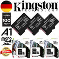 Kingston Micro SD Karte SPEICHERKARTE 32GB 64GB 128GB 256GB MicroSD Memory Card