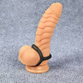 Male Penisring Cockring Silikon Hodenring Hodensack Ballstretcher Sexspielzeuge