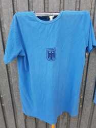 1 Original Bundeswehr Sport T-Shirt " blau " in der Gr. 6