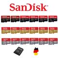 micro SD Speicherkarte 32GB 64GB 128GB 256GB 512GB 1TB Sandisk Ultra Extreme Pro
