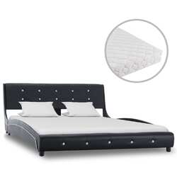 Bett mit Matratze Polsterbett Kunstlederbett Doppelbett mehrere Auswahl vidaXL