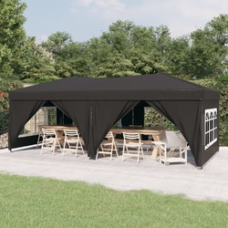 Partyzelt Faltbar mit Seitenwänden Festzelt Pavillon Gartenpavillon vidaXL