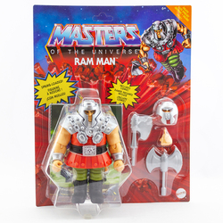 MotU Masters of the Universe Origins 14 cm Deluxe Figur mit Zubehör: Ram Man