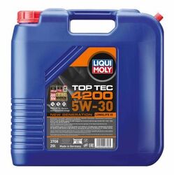 LIQUI MOLY 3708 LIQUI MOLY LM Top Tec 4200 5 W-30 3708 Kanister Kunststoff 20l f