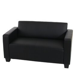 2er Sofa Couch Loungesofa Lyon Kunstleder