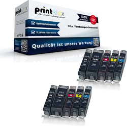 10 XL Tintenpatronen für Canon Pixma PGI+CLI 5+8 520+521 525+526 550+551 570+571Deutscher Fachhändler seit 2006 - DHL Schnellversand