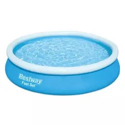 Bestway Fast Set™ Aufstellpool-Set mit Filterpumpe Ø 366 x 76 cm, blau, rund