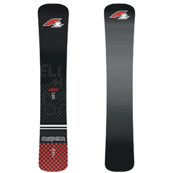 F2  Snowboard Eliminator WC TX Carbon / Kevlar Race 166w cm Schwarz 2023/24