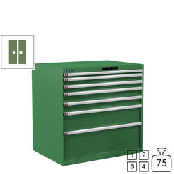 Lista Schubladenschrank / 1.000x1.023x725 mm / 7 Schubladen / 75 oder 200 kg