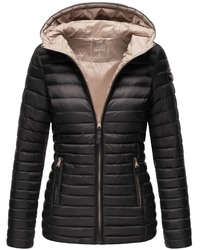 Marikoo Damen Stepp Jacke Steppjacke mit Kapuze gesteppt Übergangsjacke B857 NEU