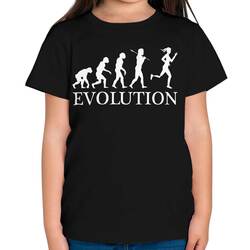 BEHINDERUNG SPORT RUNNER (WEIBLICH) EVOLUTION KINDER T-SHIRT TOP GESCHENK