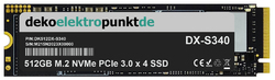 M.2 SSD Festplatte passend für ASRock Z690 PG Riptide [512GB 1TB 2TB]