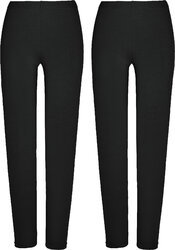 Erwin Müller Damen-Leggings, lang 2er-Pack