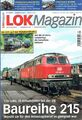 Eisenbahn Lok Magazin 2021/09 Baureihe 215 DR-251 Rübelandbahn Zug Bahn