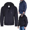 Tommy Jeans Tech Bomber Herren Jacke Jacket mit Kapuze warme Winterjacke