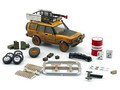 LAND ROVER Range Rover Classic LSE - dirty  - CAMEL - BM 1:64