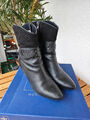 Stiefeletten Stiefel von Caprice Gr. 38 schwarz - sehr guter Zustand!