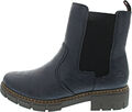 Rieker Damen Chelsea Boots blau