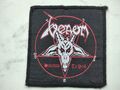 VENOM  PATCH Original 80er  Vintage Aufnäher 8,8,5cm Motörhead  Black Metal