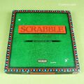 Scrabble De Luxe - Komplett Top! – Drehbar Holzsteine Timer Spear ©1989 Nr. 3414