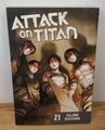 Attack on Titan 21 Hajime Isayama Manga  Kodansha Comics Sprache Englisch