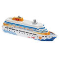 HobbyFun Miniatur Kreuzfahrtschiff 12cm für Urlauber Zubehör Geschenke Deko neu