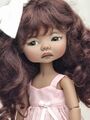 Nikki Britt BJD OOAK artist.."Phoebe" in milk chocolate