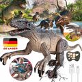 XXL Dinosaurier-Roboter T-Rex Kinder mit Fernbedienung mit Sound Licht Bewegung