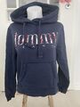 Tommy Hilfiger Tommy Jeans Hoodie Oversize Sweatshirt Gr XS blau