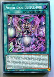 Yu-Gi-Oh! ERhebe Dich Centur Ion! Super Rare VASM-DE020