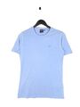 Barbour T-Shirt Größe Small in Blau Herren Kurzarm Tailored Fit 100% Baumwolle