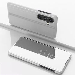 Schutzhülle Clear View Case Flip Cover Spiegel Handy Hülle Mirror Tasche BumperFür Samsung Galaxy und Huawei Handys | Blitzversand