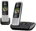 Gigaset C430A Duo Schnurlostelefon mit 2 Mobilteilen (1,8 Zoll)TFT-Farbdisplay