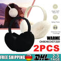 Weicher Plüsch Winter Ohrenschützer Earmuffs Ohrwärmer Ohrschützer Ohrenwärmer