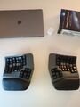 Advantage360 PRO + PALM PADS mechanical(Brown) Keyboard Layout: US QWERTY in OVP