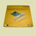 DeLOCK® PCI Express x1 Karte zu 2x extern USB 3.2 Gen 1 Typ-A + 1x intern 90096