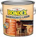 BONDEX Dauerschutz Lasur Außen Holzfarbe, 2,5 l für 32,5 m²,  wetterschutz