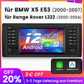 AUTO CarPlay Für BMW E39 X5 E53 7" Für BMW E53 Android12 Autoradio GPS DAB+ Navi