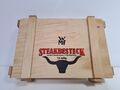 WMF Steakbesteck-Set 12-teilig, orig. Holzkiste, Cromargan Edelstahl rostfrei