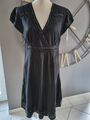 Fransa Sommerkleid schwarz Gr. M/L Pailletten Rocailles