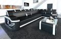 Sofa Eckcouch Couch Ledersofa Padua L Form LED Modern Ecksofa Luxus Ledercouch