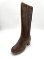 Damen - Winterstiefel - PAUL VESTERBRO - Leder - cognac / braun - Gr. 42 - #B6