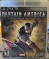 Captain America Super Soldier PlayStation 3 Selten Gelöscht Marvel Spiel NTSC