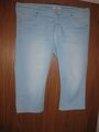 Angels , Damen 7/8 Jeanshose Stretch Gr44 hellblau