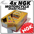 4x NGK Zündkerzen für Kawasaki 750cc ZR750 F1-F5 (ZR-7 05/99- > 03 No.3437