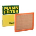 MANN-FILTER C 22 009 Luftfilter für TOYOTA AURIS (NZE18, ZRE18) Filtereinsatz