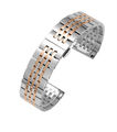 Uhrenarmband Glieder Armband 12 14 16 18 20 22 24 mm Edelstahl Metall Universell