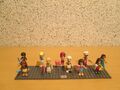 LEGO Friends Figuren 10 Stück mit Kopfbedeckung und Zubehör Puppen MIX *E076*