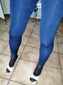 Thermo - Leggings Ergee Blau Gr. L 70 DEN Seamless